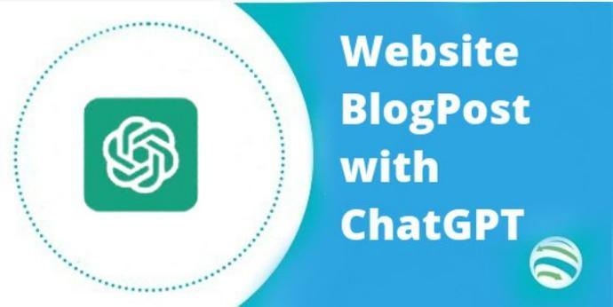 Website BlogPost with ChatGPT ($75.93)